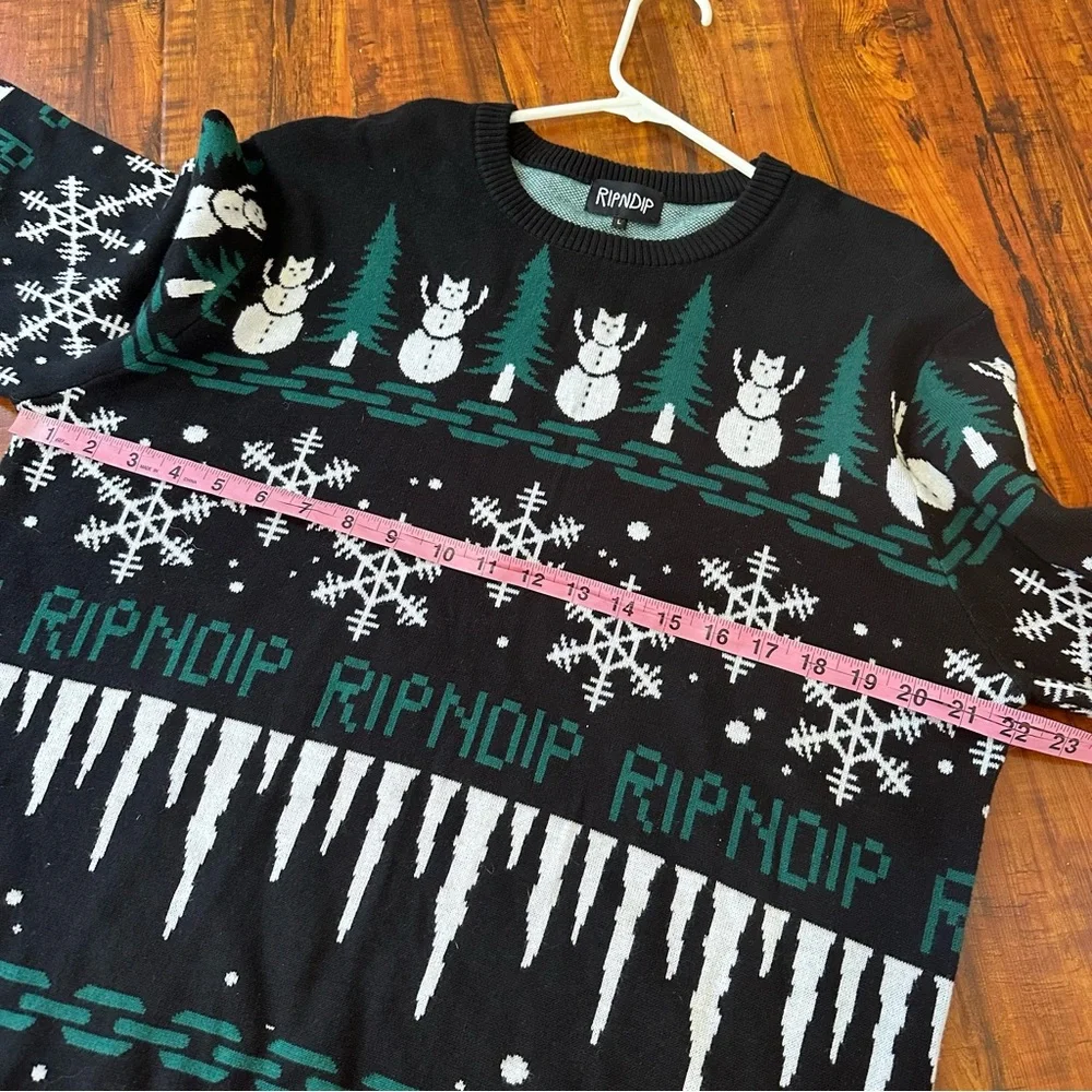 Ripndip hohoho knit sweater
